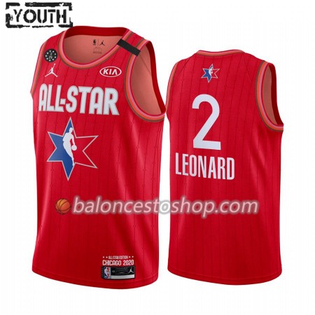 Camiseta Niños NBA Los Angeles Clippers Kawhi Leonard 2 2020 All-Star Jordan Brand Rojo Swingman Camiseta Niños NBA Los Angeles Clippers Kawhi Leonard 2 2020 All-Star Jordan Brand Rojo Swingman